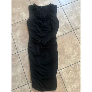 Valerie Bertinelli 8 Sheath Jersey MIDI Dress Stretch